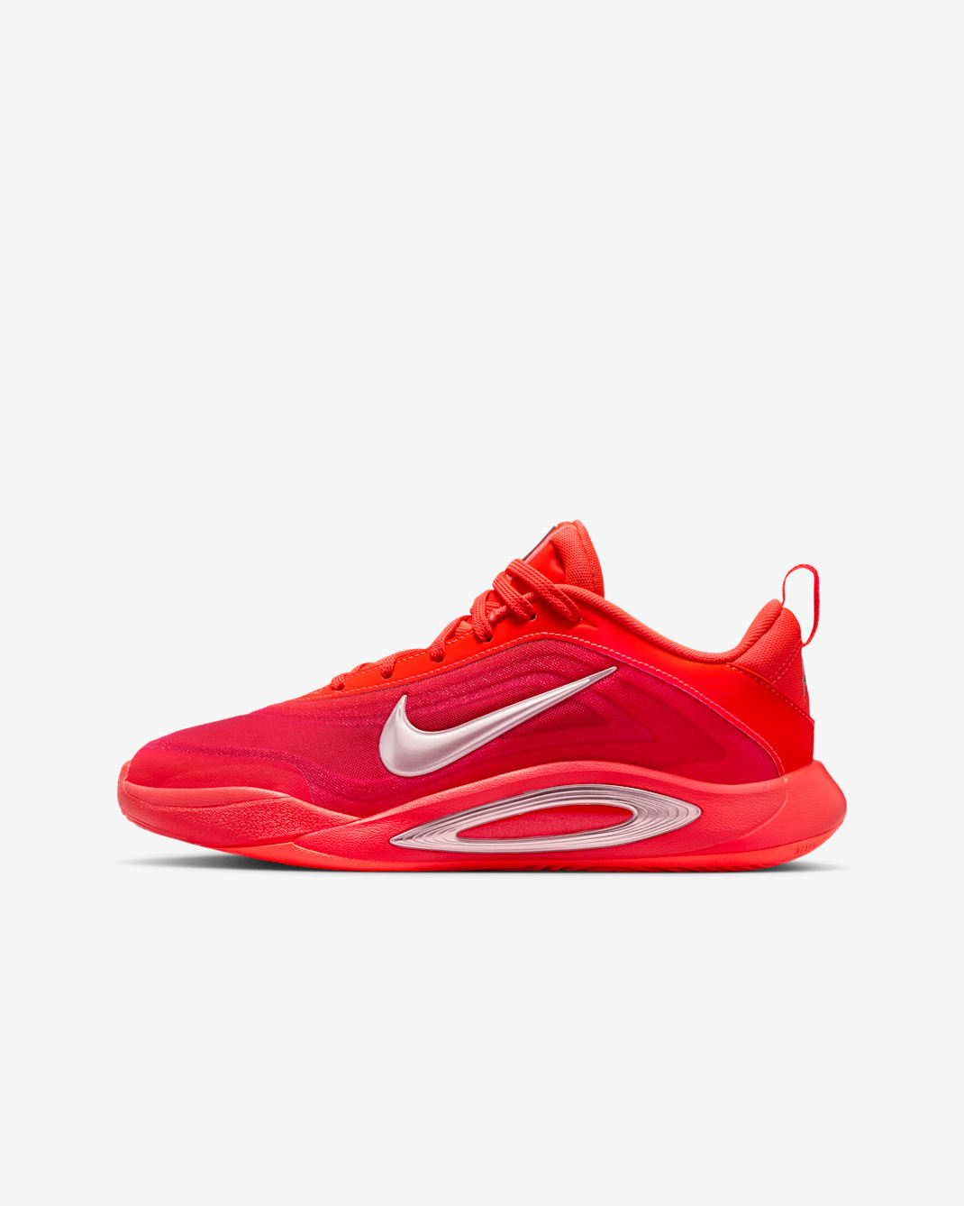 A'One A'ja Wilson Big Kids' Basketball Shoes - Bright Crimson/University Red/Pearl Pink