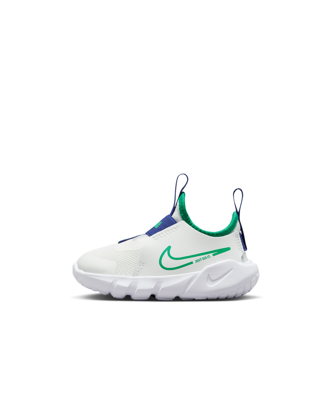 Nike Flex Runner 2 Baby/Toddler Shoes - Summit White/Pure Platinum/Deep Royal Blue/Stadium Green