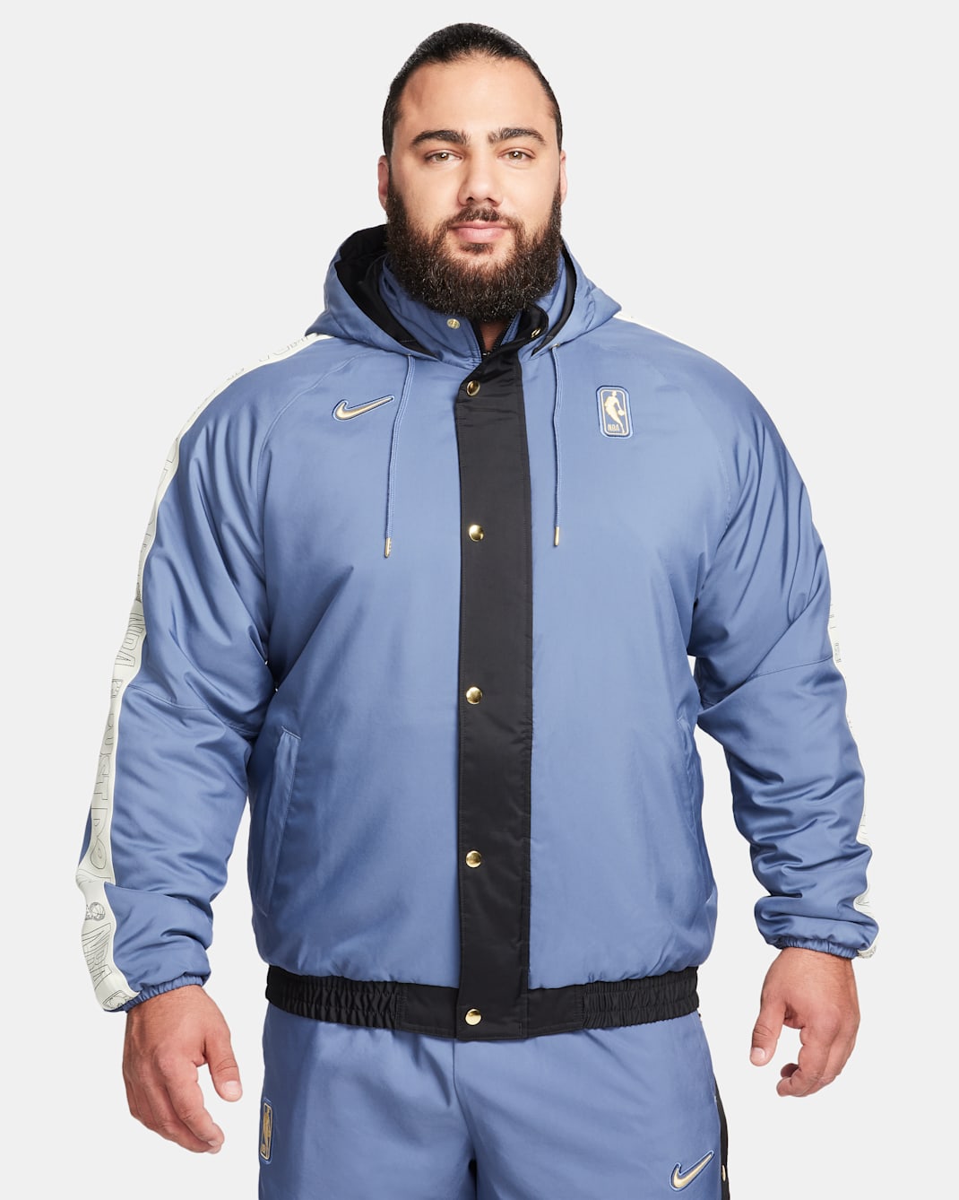 Team 31 DNA Men's Nike NBA Jacket - Diffused Blue/Black/Alabaster