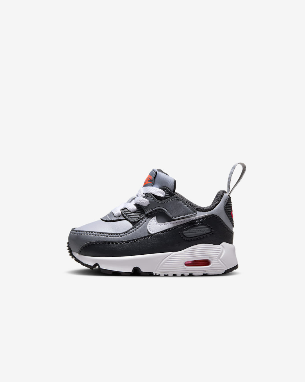 Nike Air Max 90 EasyOn Baby/Toddler Shoes - Wolf Grey/Cool Grey/Anthracite/White