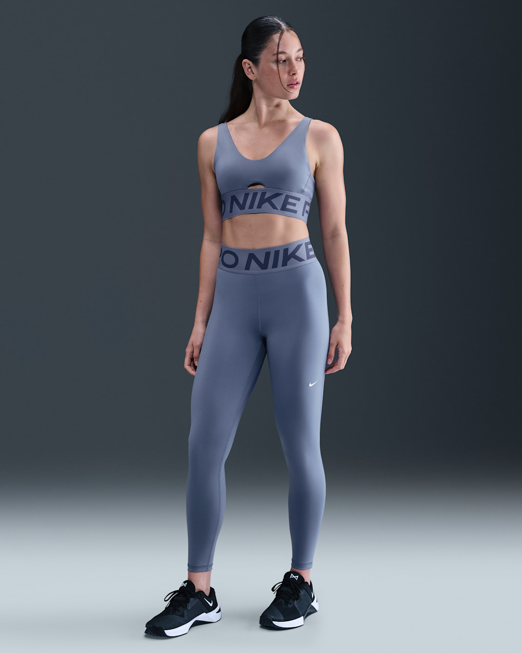 Nike Pro Sculpt Women's High-Waisted Full-Length Leggings - World Indigo/White