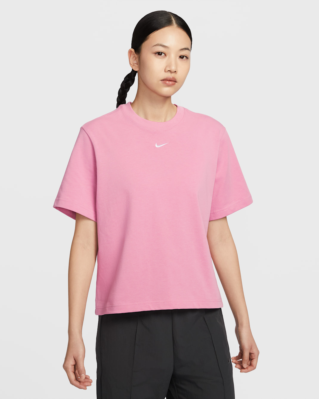 Nike Sportswear Essential Women's Boxy T-Shirt - Elemental Pink