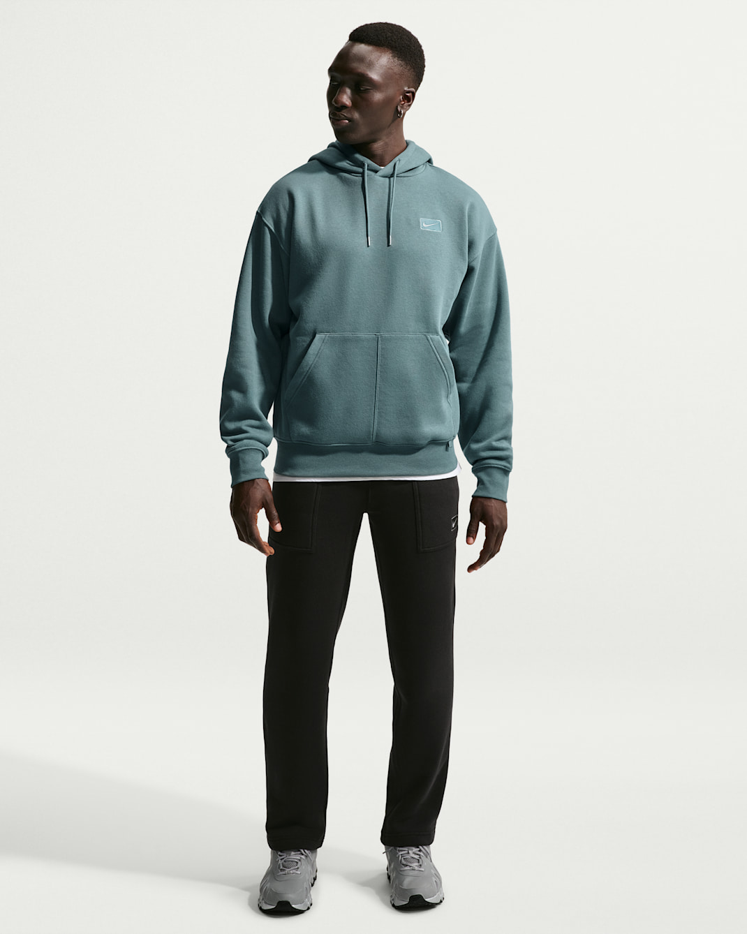 Pantalon à ourlet ouvert Nike Sportswear pour homme - Noir