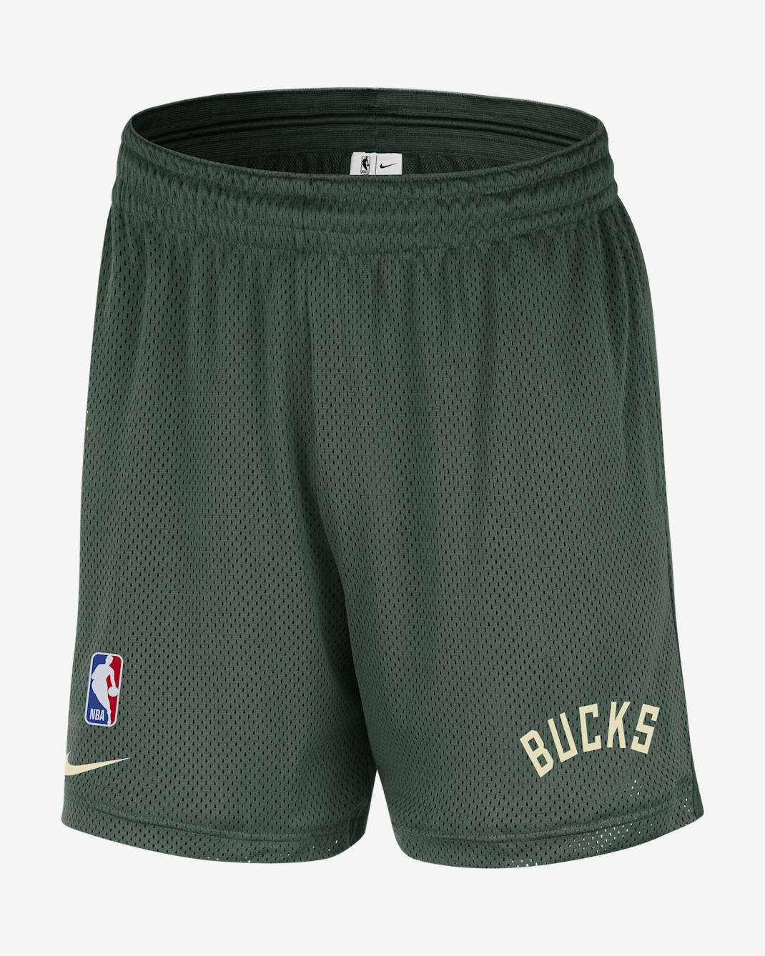 Milwaukee Bucks Men's Nike NBA Mesh Shorts - Fir