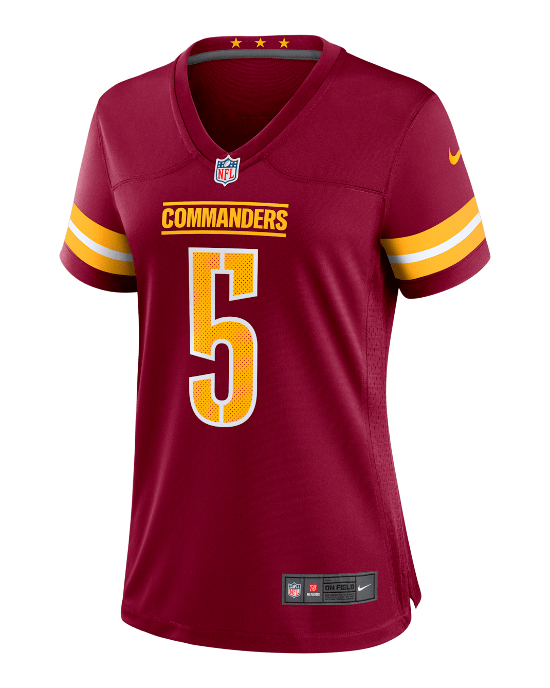 Jayden Daniels Washington Commanders Women's Nike NFL Game Jersey - Red
