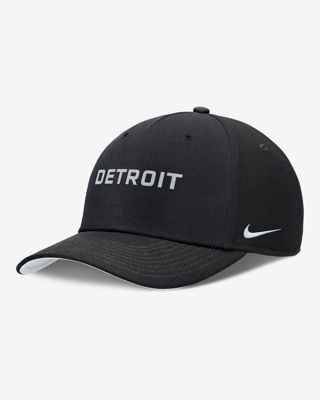 Gorra Nike Dri-FIT de la MLB ajustable para hombre Detroit Tigers Rise - Negro