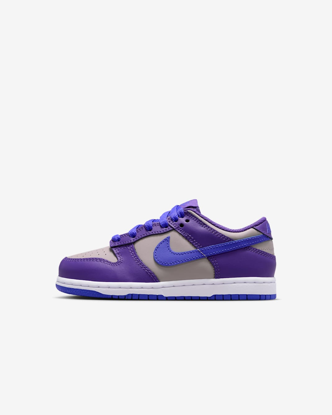Scarpa Nike Dunk Low – Bambini - College Grey/Wild Grape/Bianco/Persian Violet