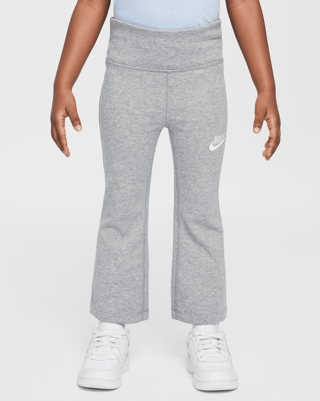 Nike Dri-FIT Toddler Flare Leggings - Dark Grey Heather