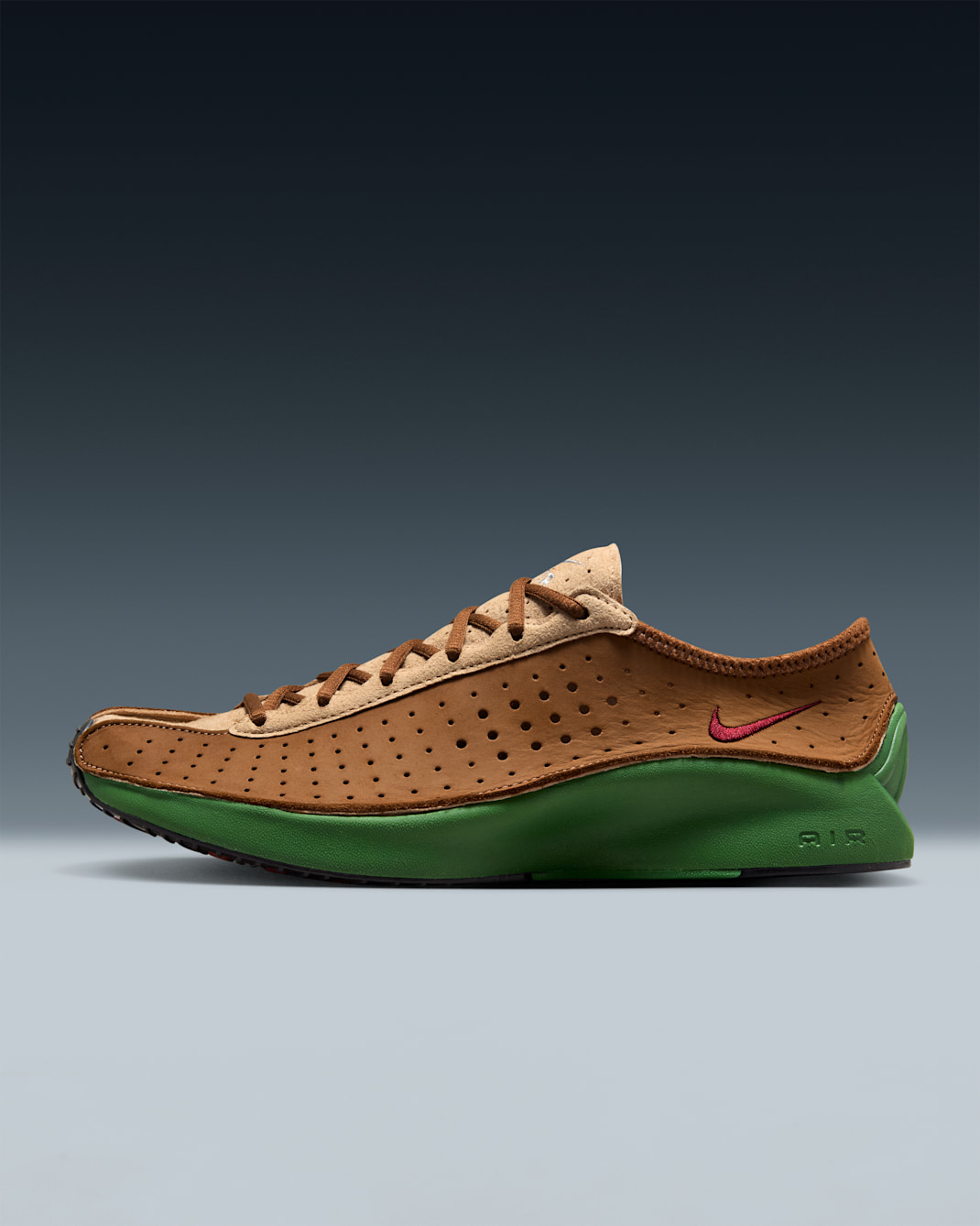 Γυναικεία παπούτσια Nike Air Superfly - Ale Brown/Treeline/Metallic Silver/Team Red