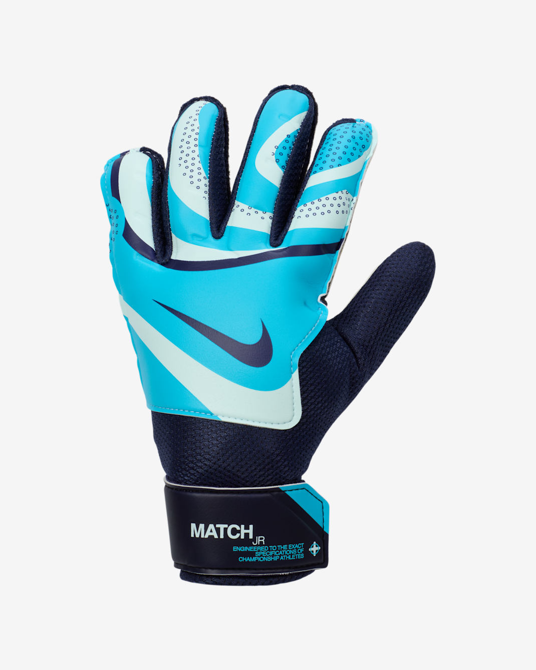 Nike Match Jr. Goalkeeper Gloves - Blue Fury/Glacier Blue/Blackened Blue