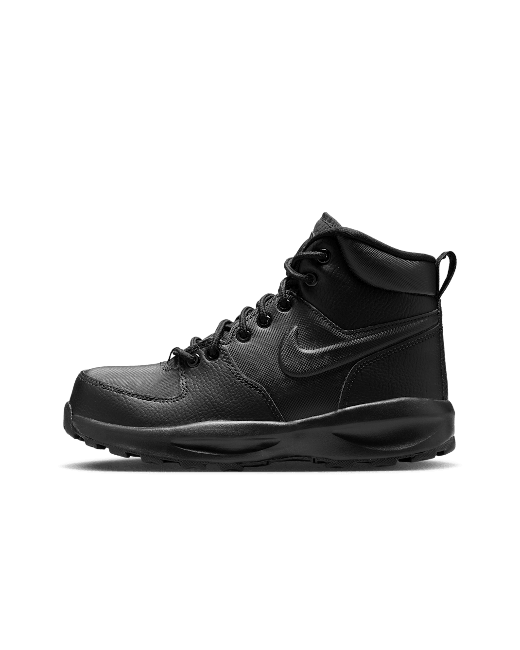 Botas Nike Manoa 17 Júnior - Preto/Preto/Preto