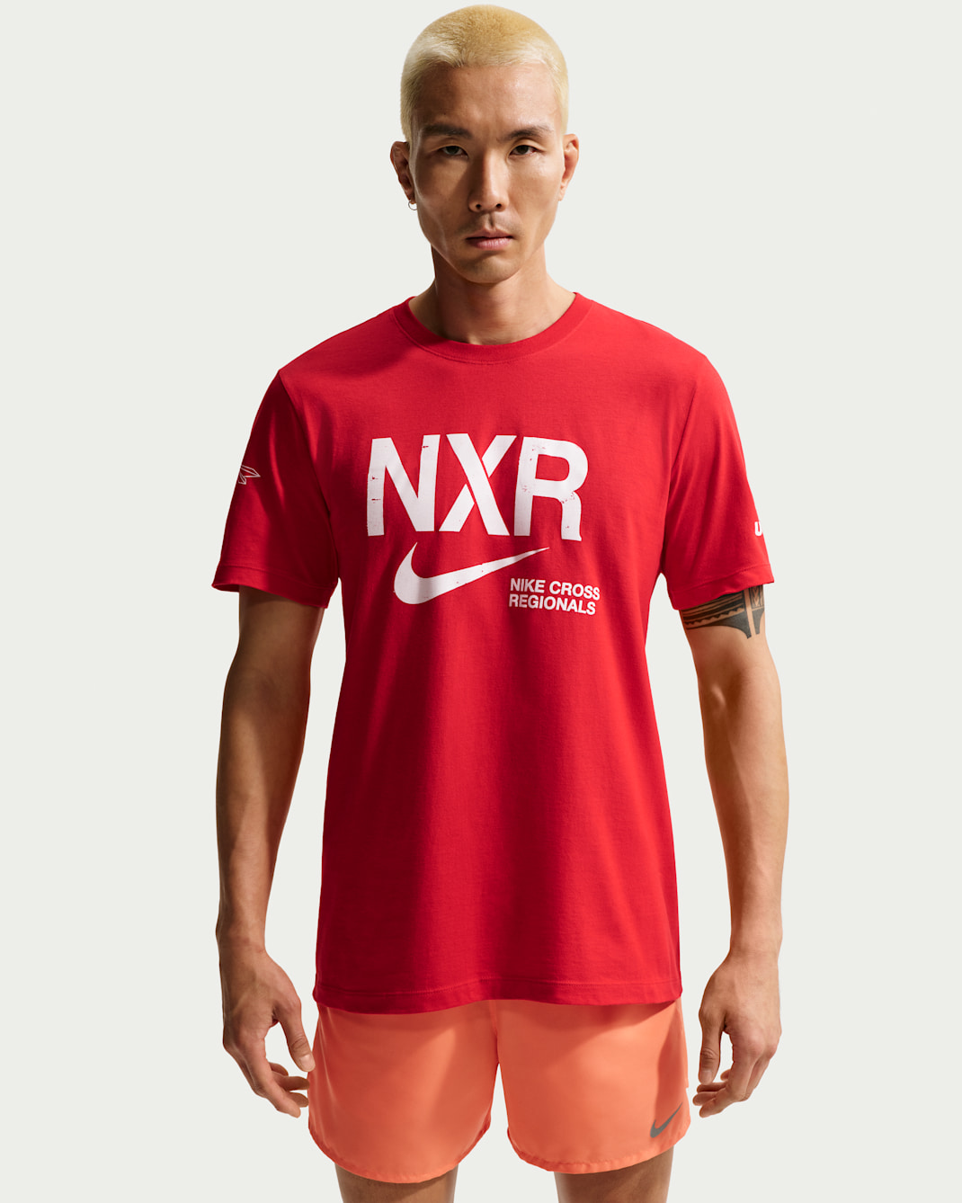 Nike 2025 NXR Men's Running T-Shirt - University Red