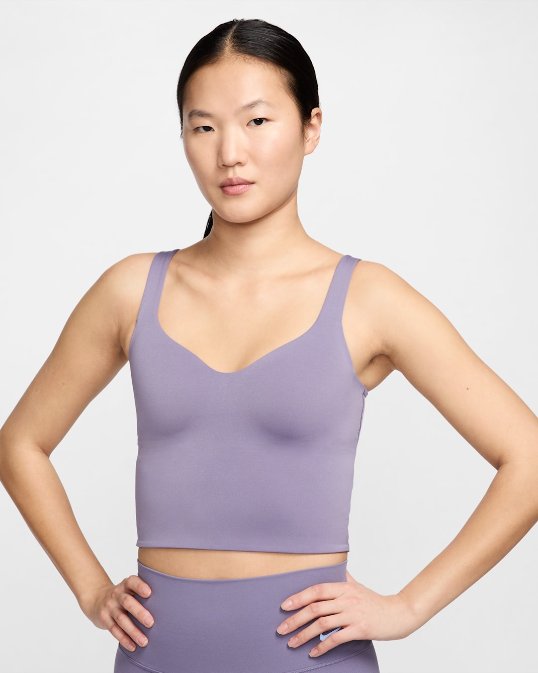 Nike Alate Women's Light-Support Padded Sports Bra Tank Top - Daybreak/White