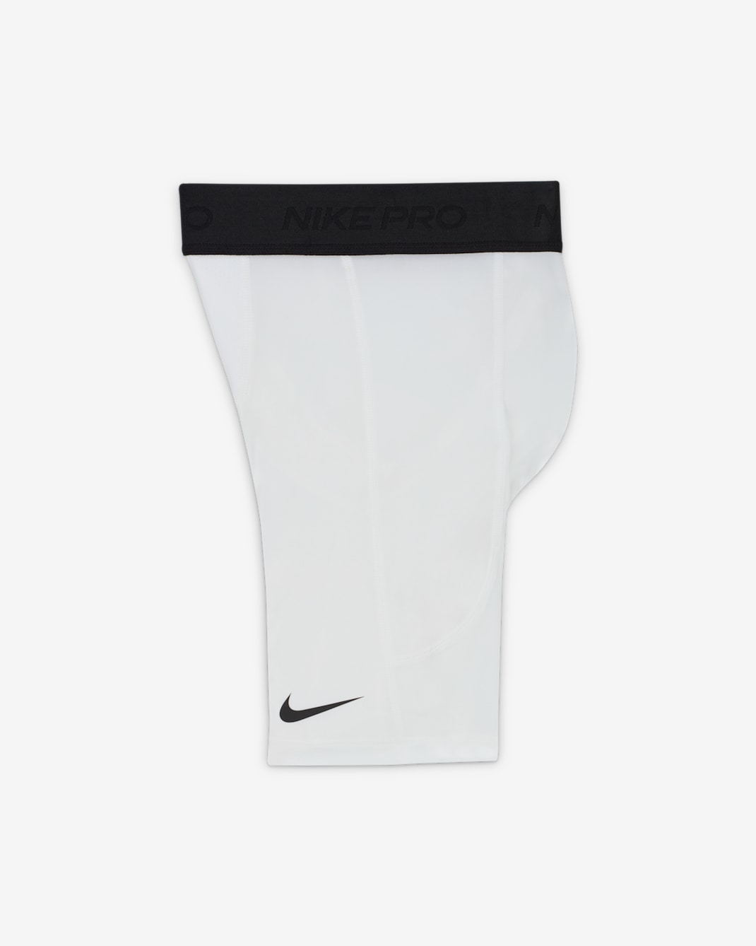 Nike Pro Big Kids' (Boys') Dri-FIT Shorts - White/White/Black