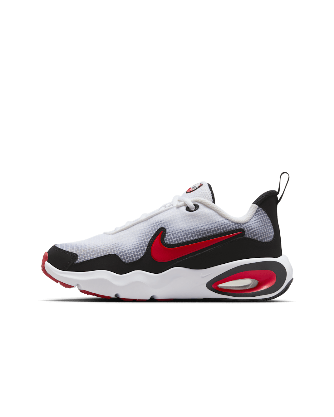 รองเท้าเด็กโต Nike Air Max Nova - ขาว/ดำ/University Red