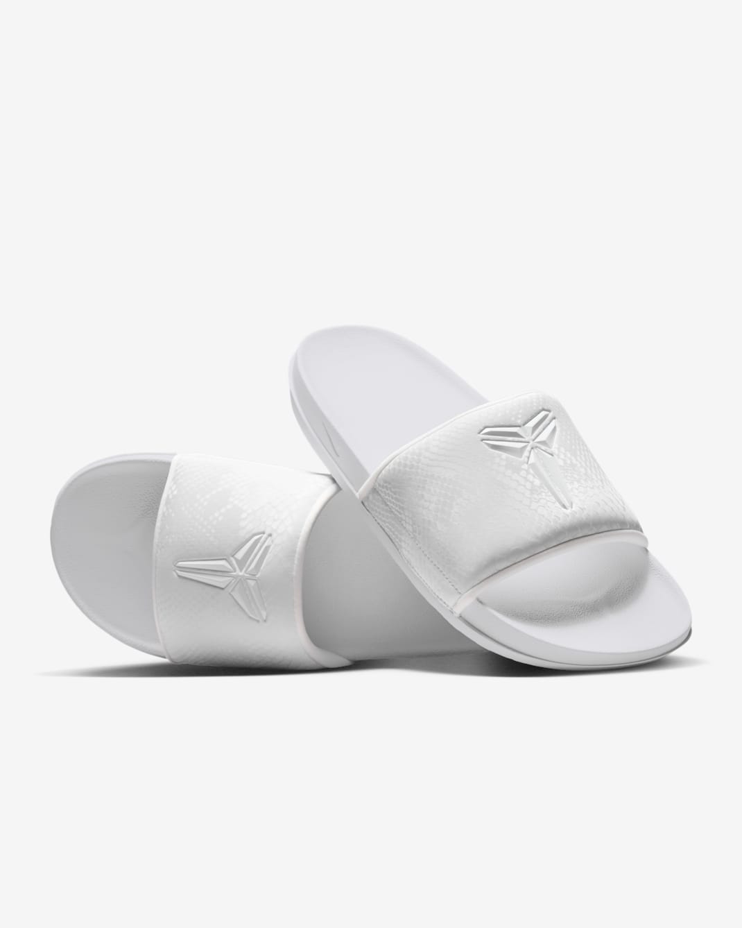 Kobe Offcourt Men's Slides - White/White
