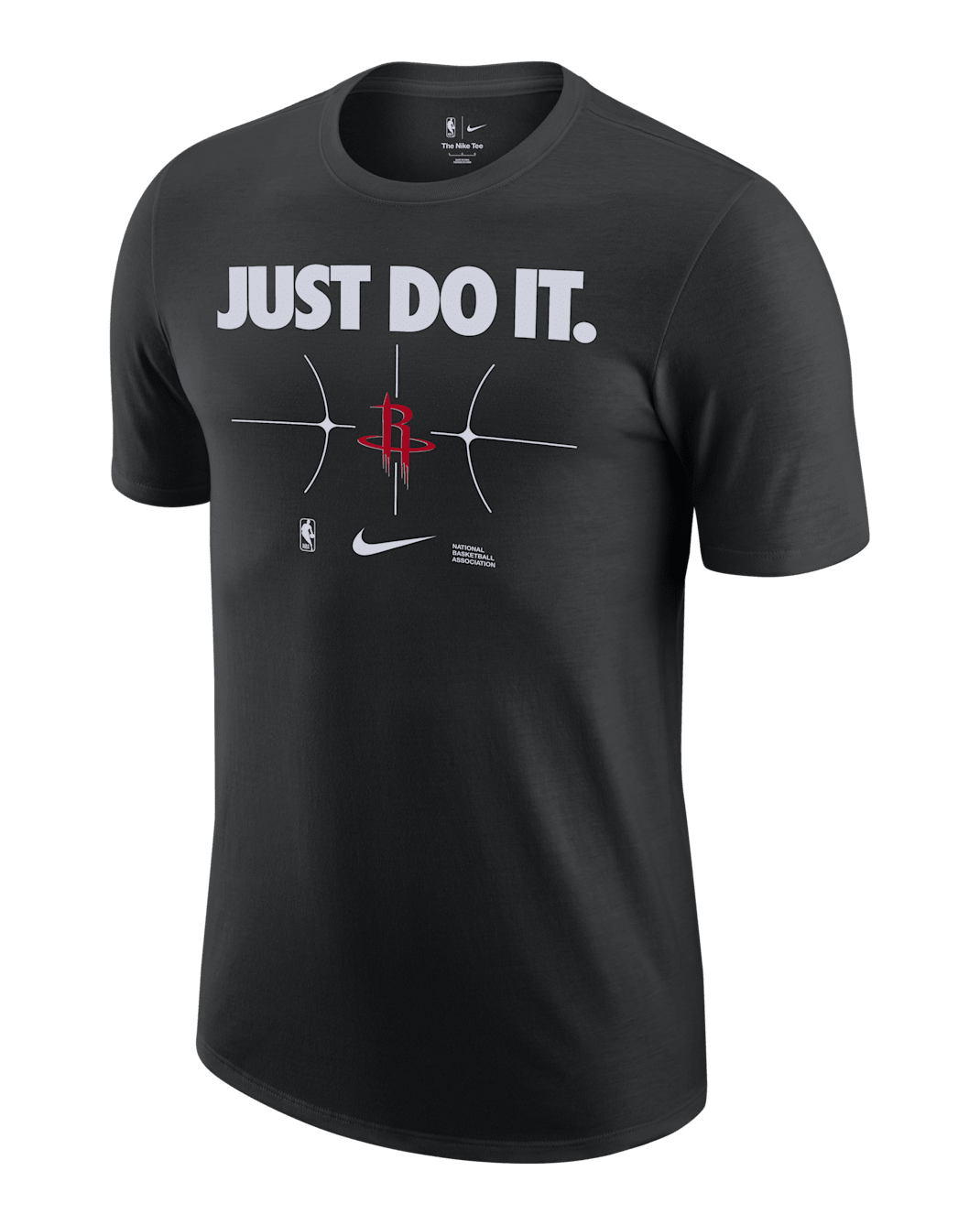 Houston Rockets Essential Men's Nike NBA T-Shirt - Black