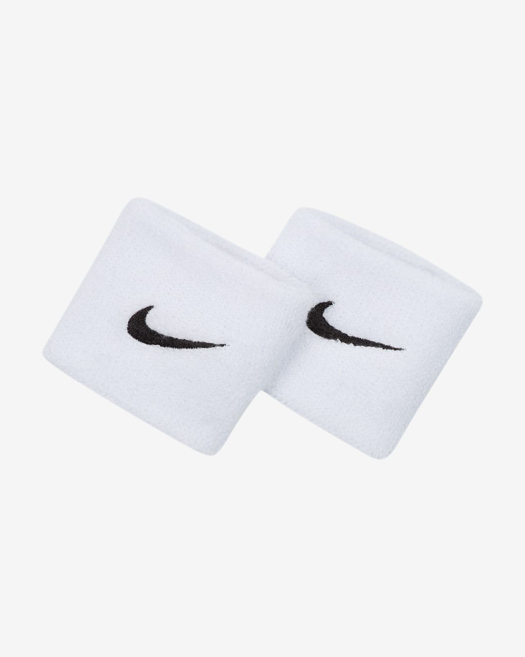 Nike Swoosh Wristbands - White/Black
