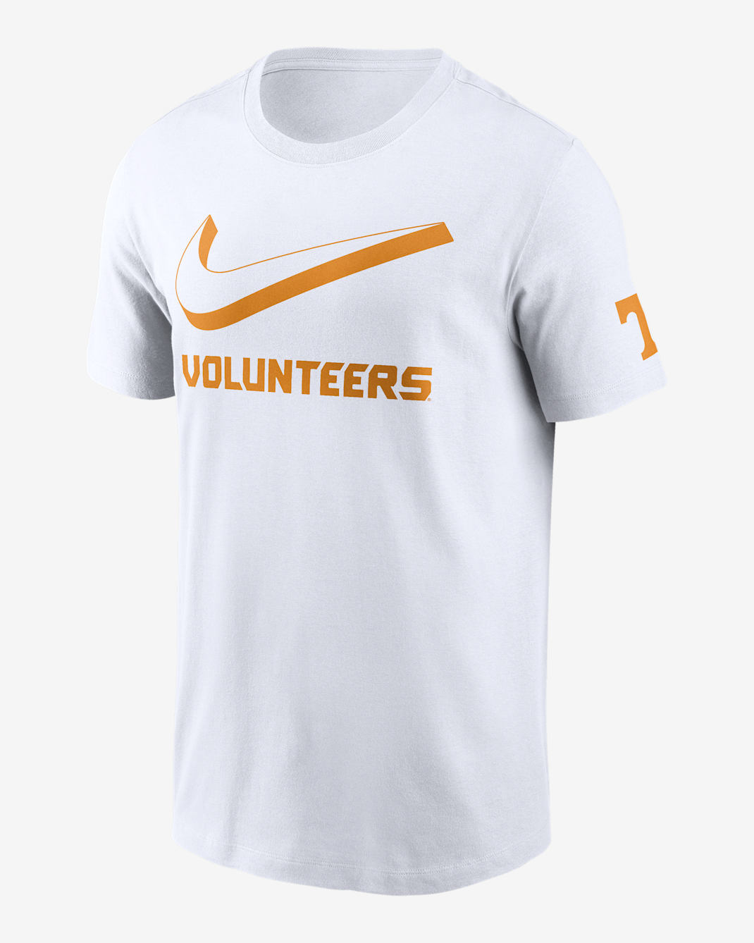 Tennessee Primetime Campus 2-Hit Swoosh Men's Nike College T-Shirt - White