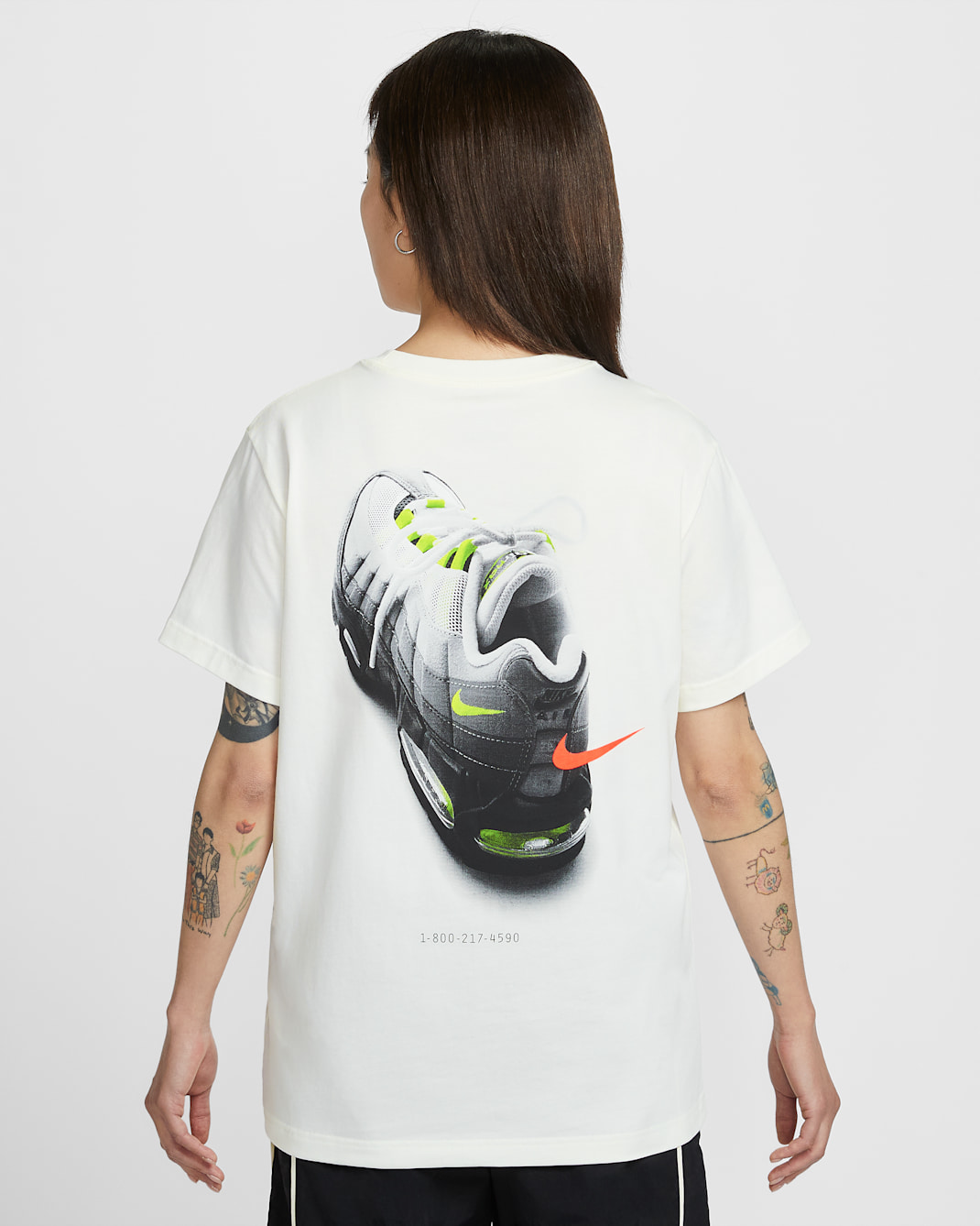 나이키 스포츠웨어 에어맥스 여성 오버사이즈 반팔 티셔츠 - 세일