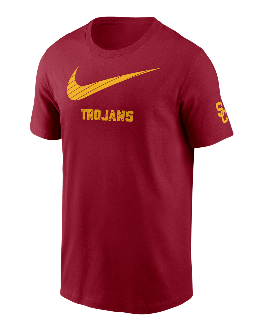 USC Trojans Campus Mascot Men's Nike College T-Shirt - Crimson