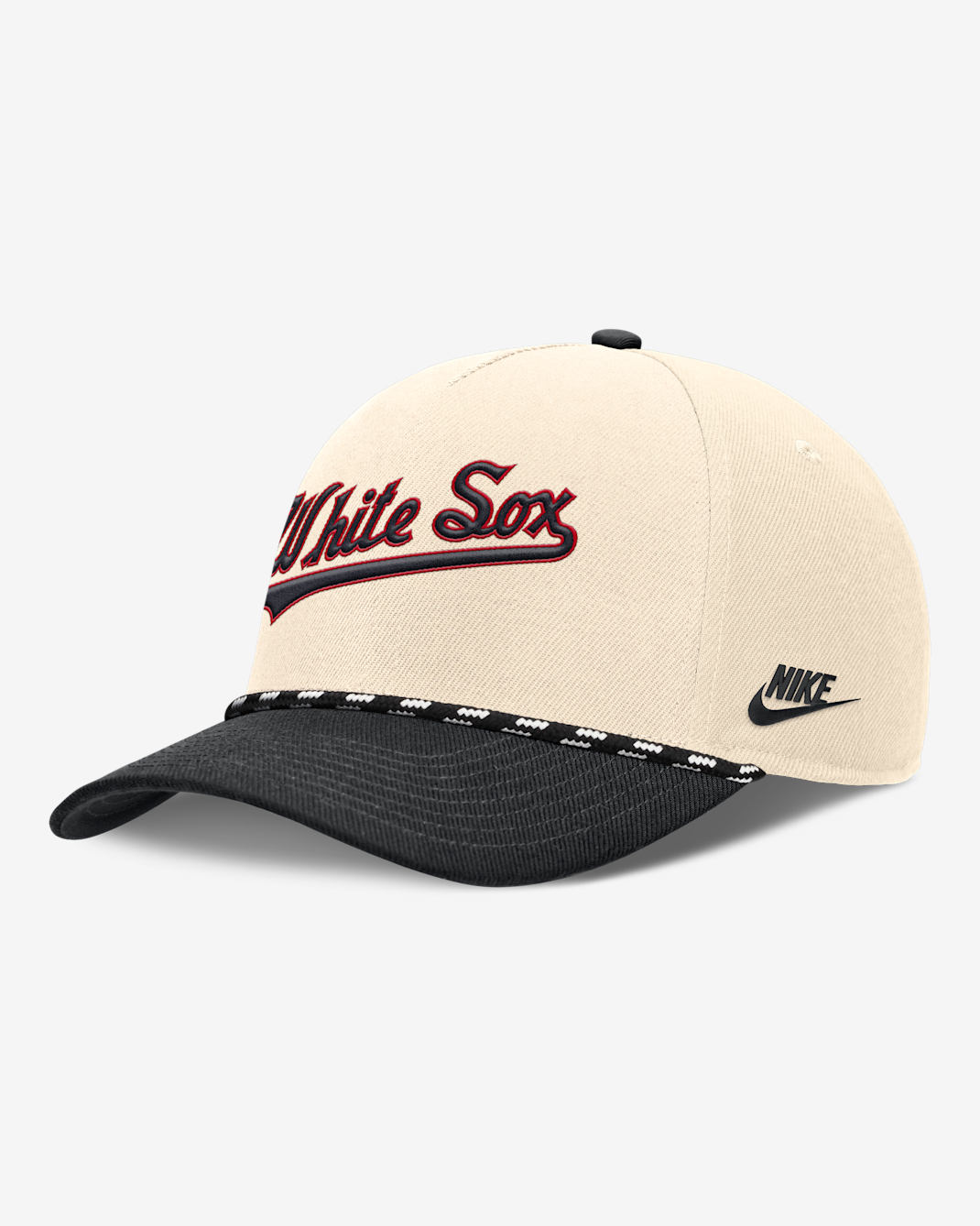 Chicago White Sox Rise Men's Nike MLB Adjustable Hat - Natural