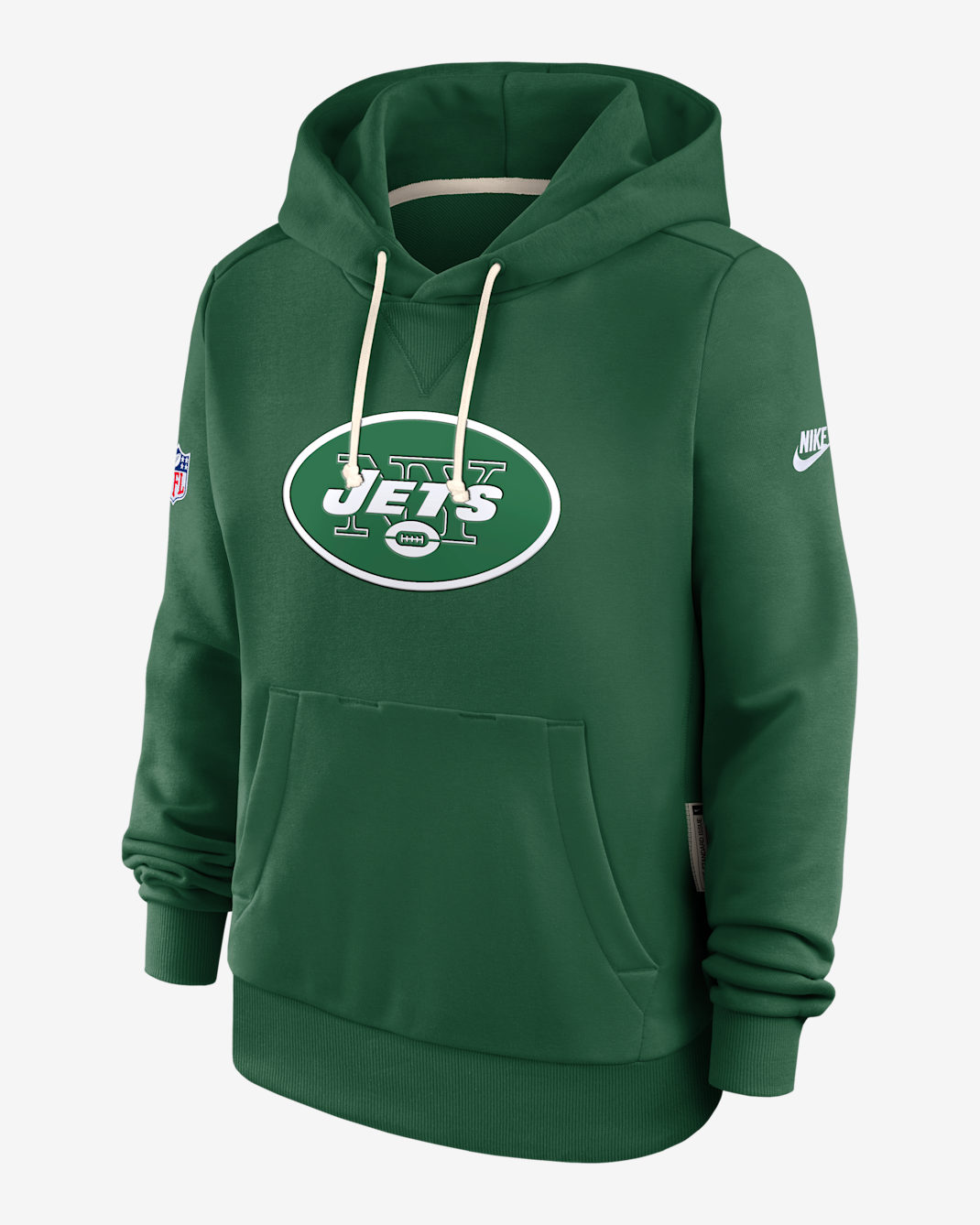 New York Jets Alt Pack Women's Nike Dri-FIT NFL Pullover Hoodie - Kelly Green