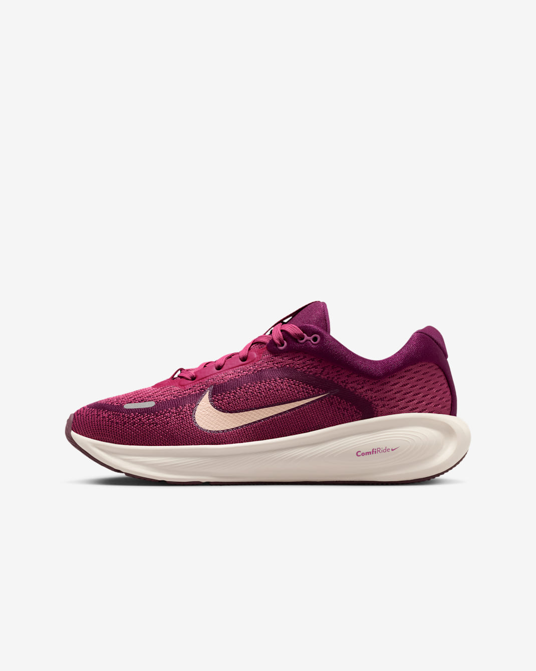 Nike Stellar Ride Big Kids' Running Shoes - Bordeaux/Sweet Beet/Pale Ivory/Washed Coral