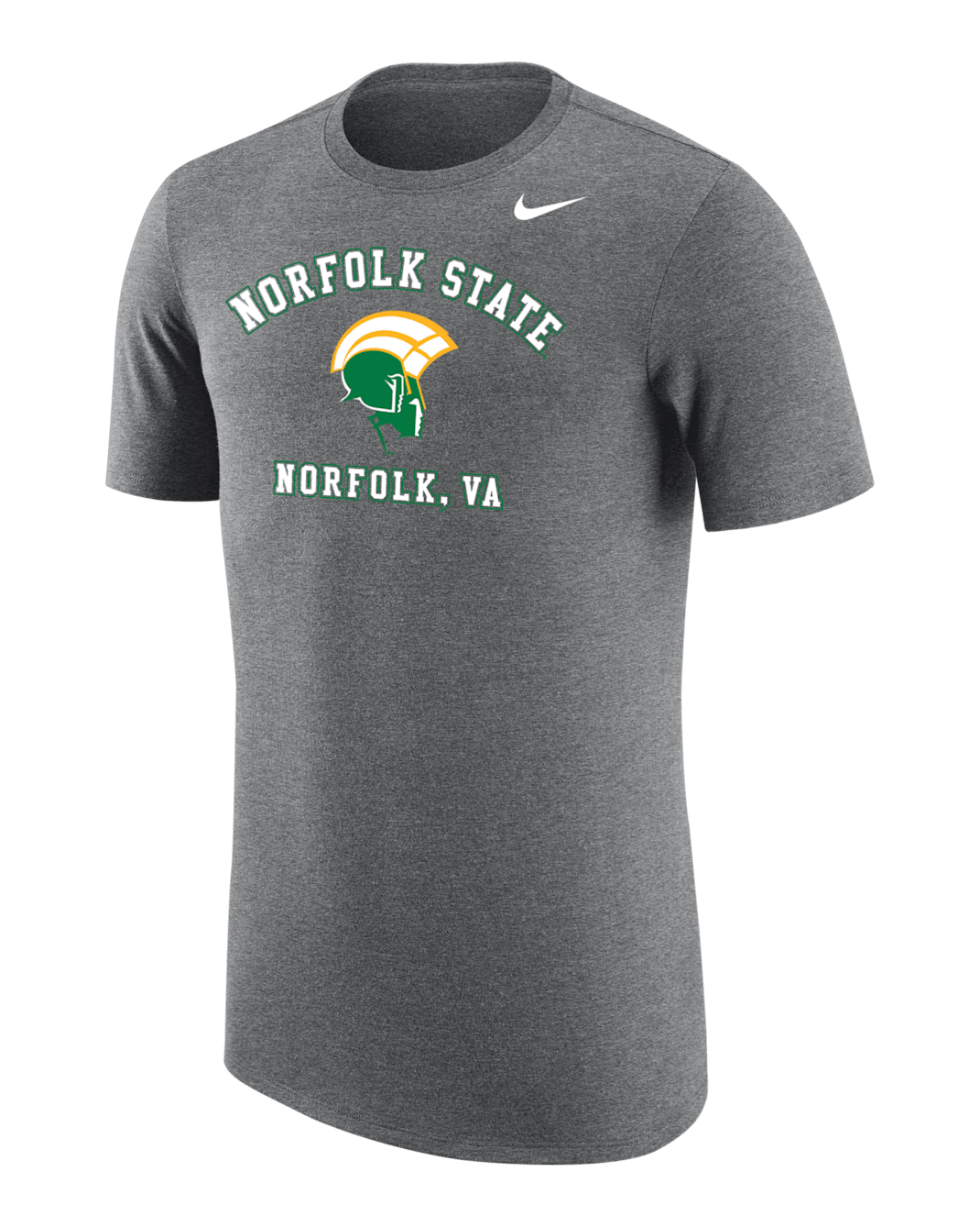 Norfolk State Men's Nike College T-Shirt - Dark Grey Heather