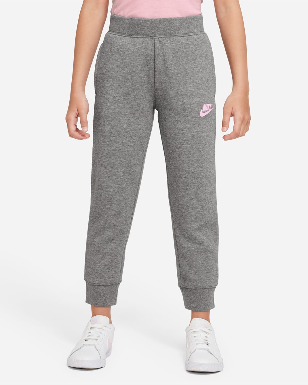 Calças Nike Sportswear Club Fleece para criança - Carbon Heather