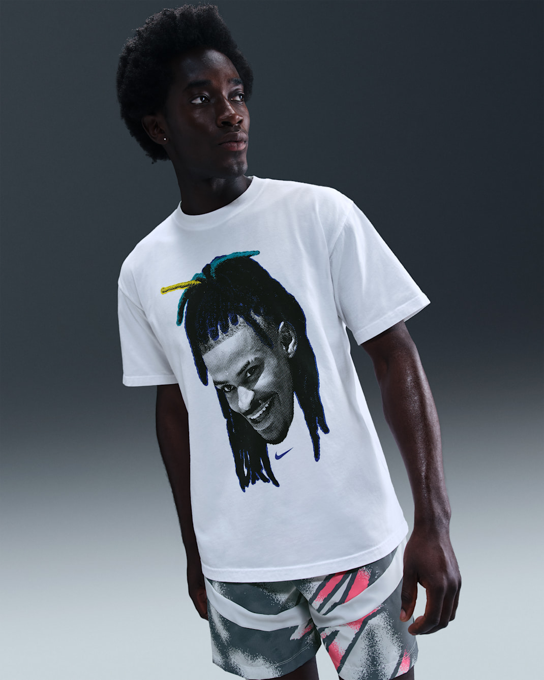 Ja Men's Max90 Basketball T-Shirt - White