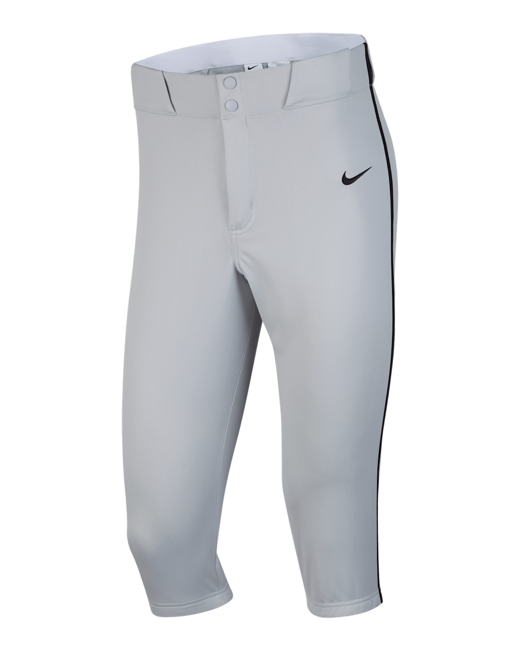 Pants de béisbol entubados de cintura alta para hombre Nike Vapor Select 2 - Gris lobo/Negro/Negro