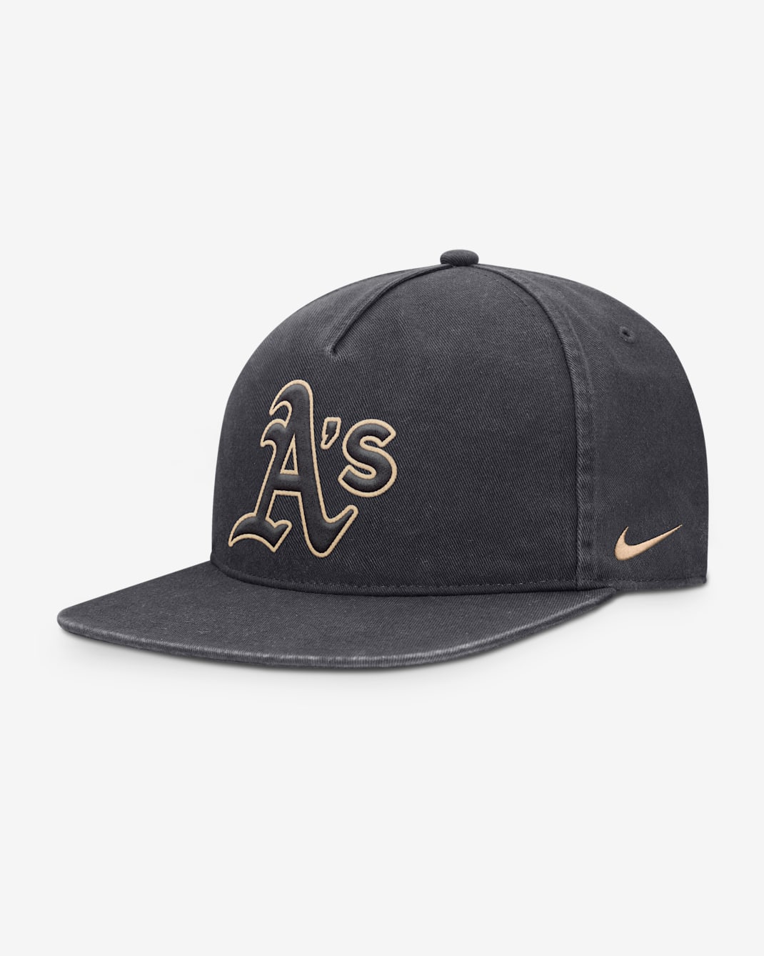 Athletics Pro Men's Nike MLB Adjustable Hat - Anthracite