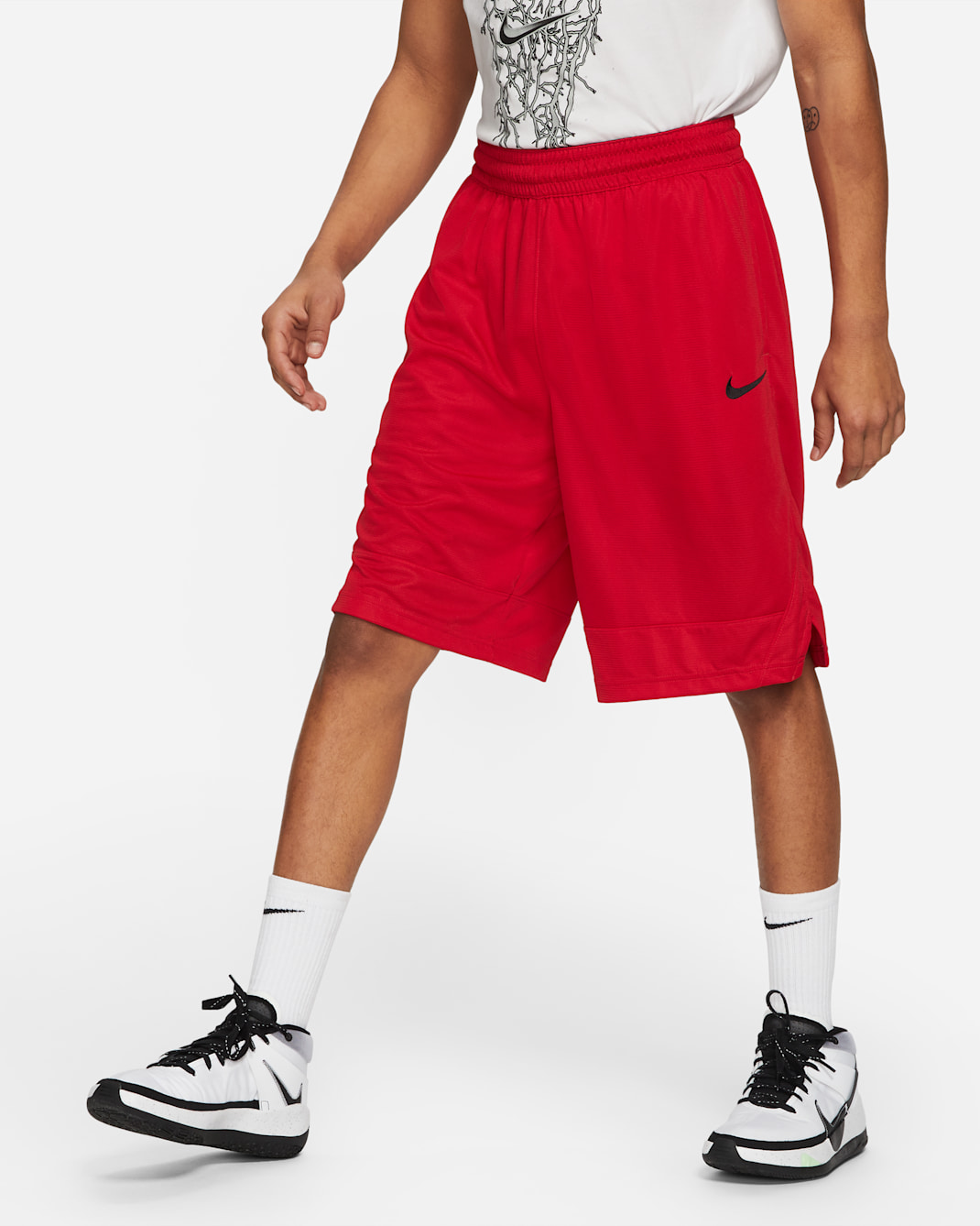 Nike Dri-FIT Icon Men's Basketball Shorts - University Red/University Red/Black