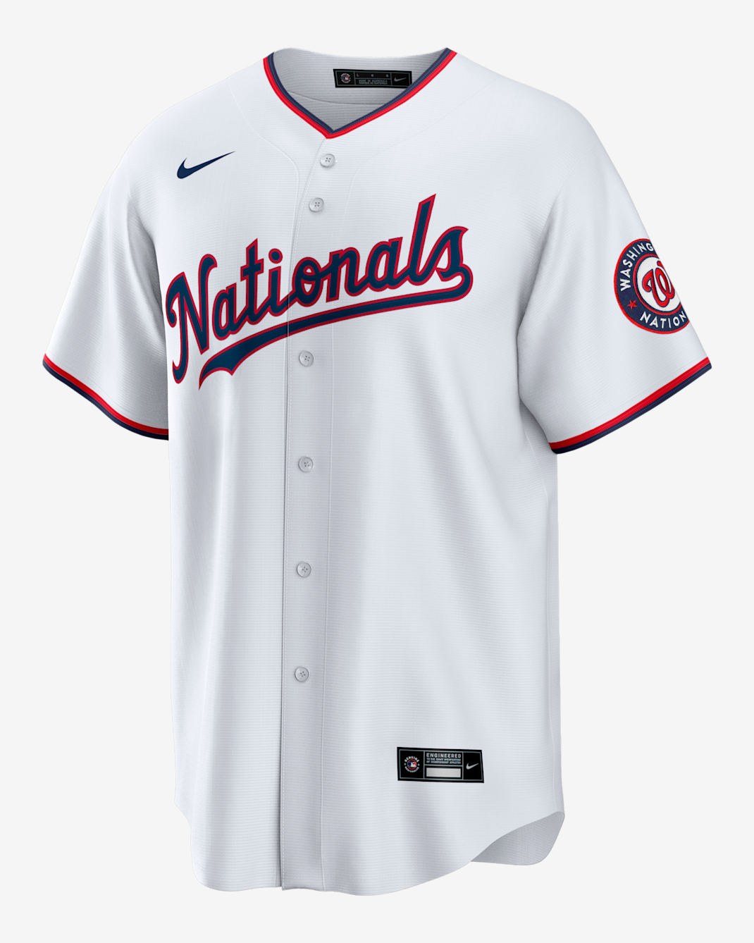 CJ Abrams Washington Nationals Men's Nike MLB Replica Jersey - White