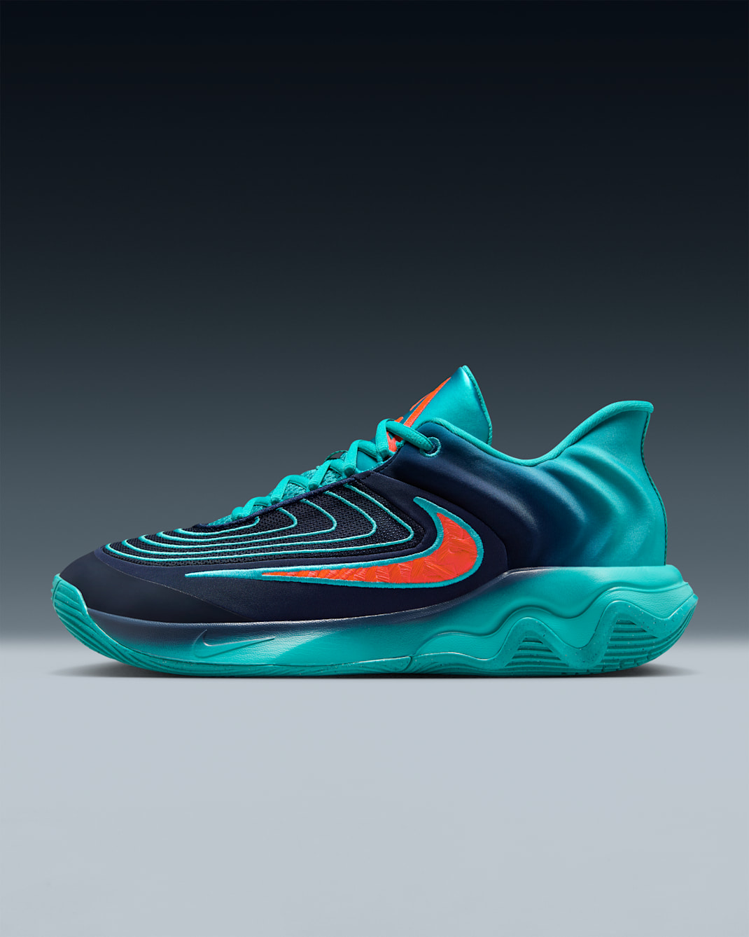 Tenis de básquetbol Giannis Immortality 4 - Cactus empolvado/Obsidiana/Carmesí brillante