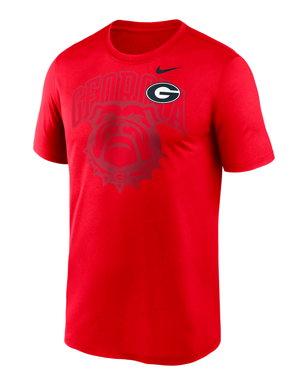 Georgia Campus Legend Shadow Logo Men's Nike Dri-FIT College T-Shirt - Red