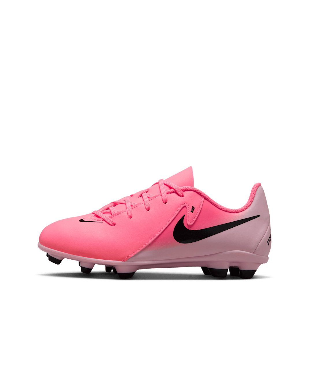 Nike Jr. Phantom GX 2 Club Older/Younger Kids' Multi-Ground Low-Top Football Boot - Sunset Pulse/Black