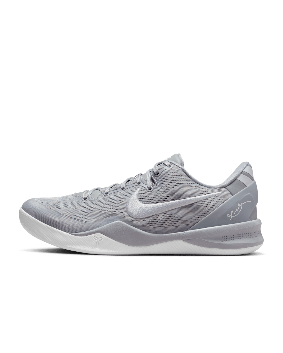 Kobe VIII Protro Basketball Shoes - Wolf Grey/Wolf Grey/White