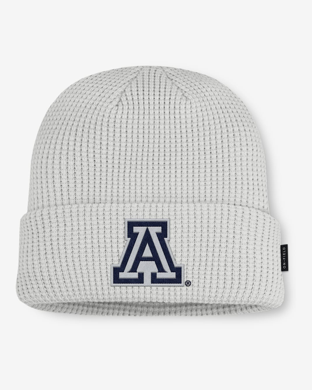 Gorro con dobladillo universitario Nike para hombre Arizona Utility Off-Field - Gris