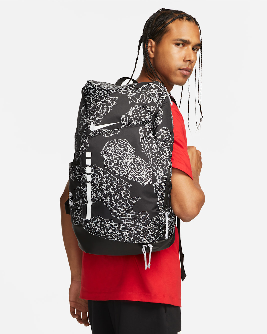 Nike Hoops Elite 背包 (32 公升) - 黑色/黑色/白色