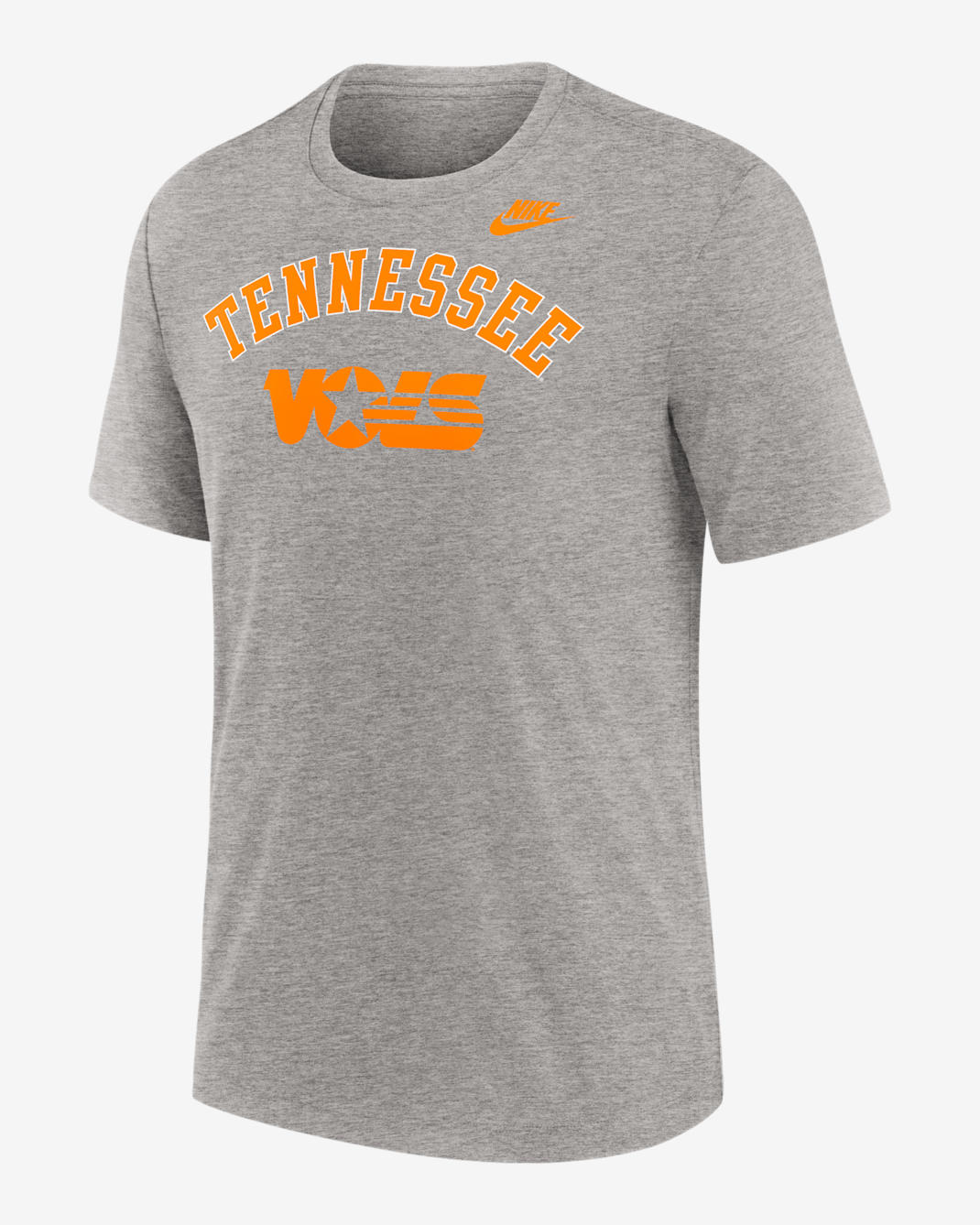 Tennessee Legacy Arch Men's Nike College T-Shirt - Dark Grey Heather