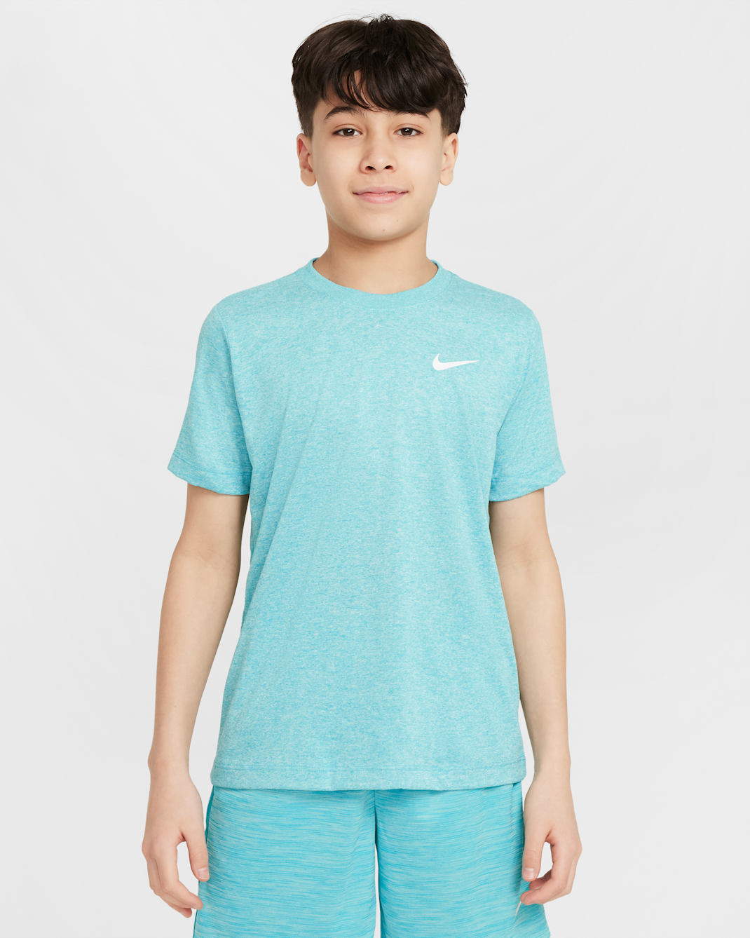 Nike Legend Big Kids' Dri-FIT T-Shirt - Dusty Cactus/Pure/Heather
