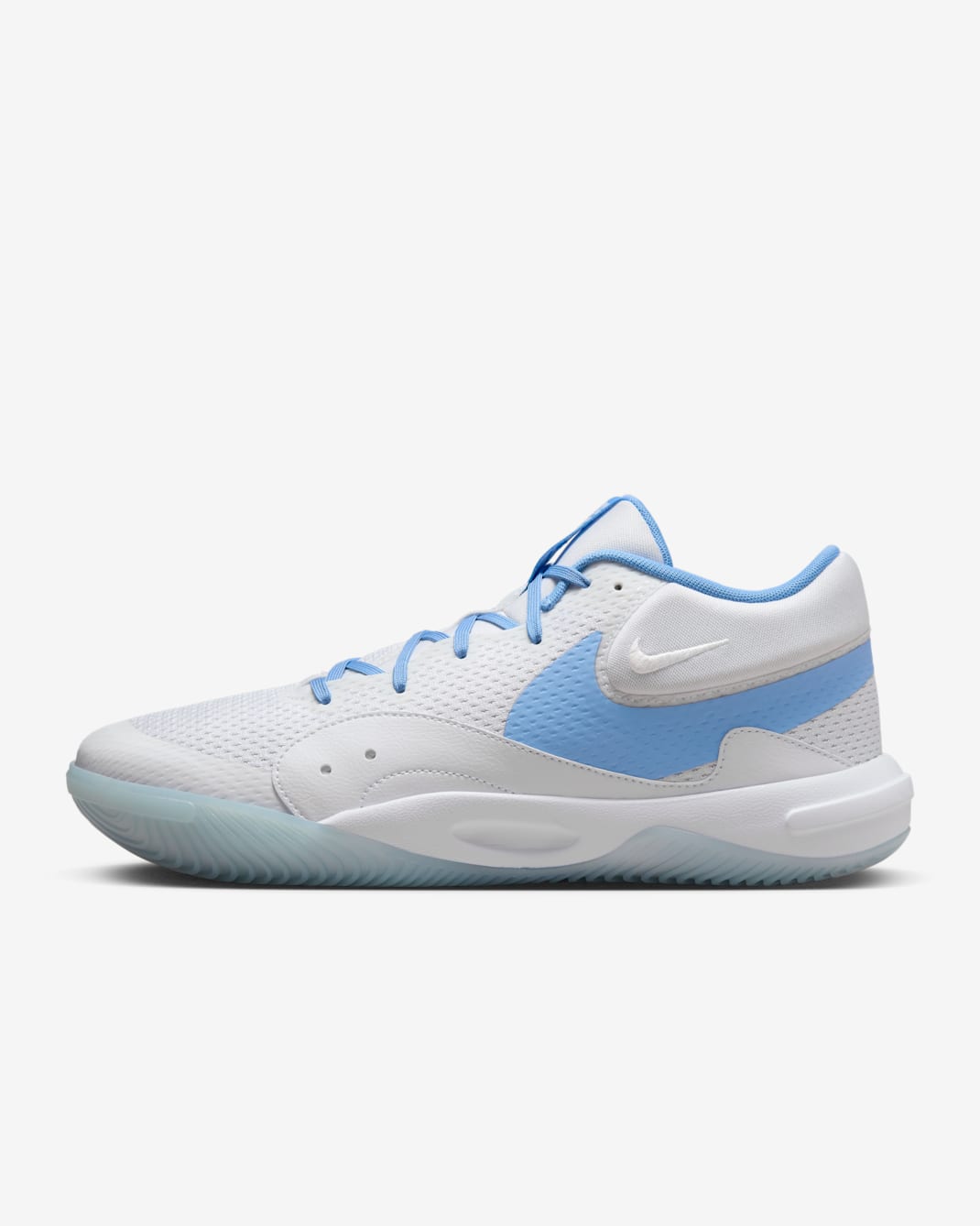 Nike Hyperquick Volleyball Shoes - White/Pure Platinum/Valor Blue