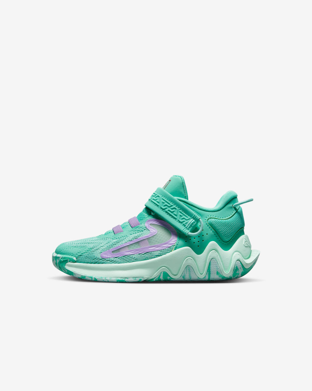 Giannis Immortality 2 Little Kids' Shoes - Light Menta/Lilac/Mint Foam/White