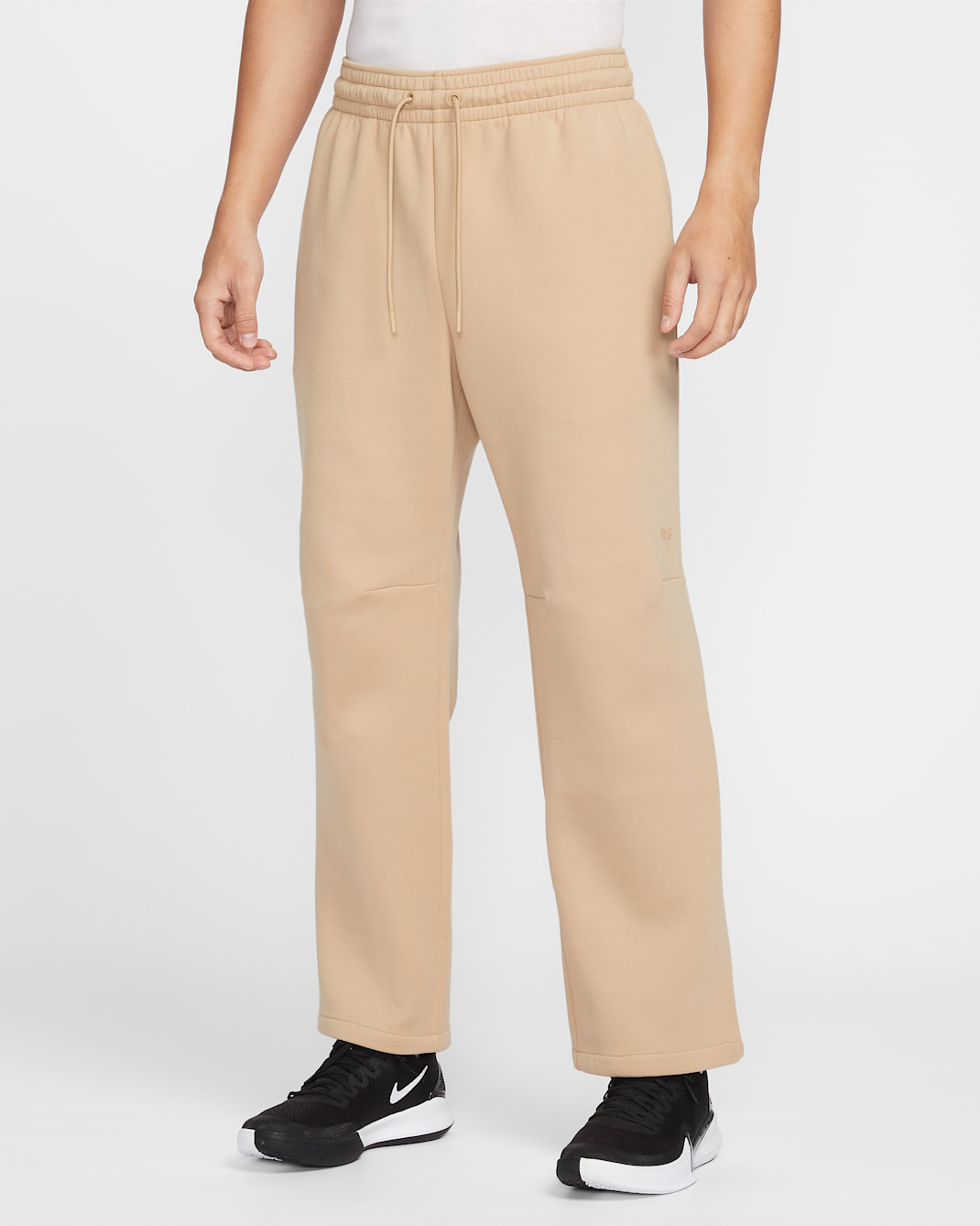 Kobe Men's Dri-FIT Fleece Basketball Pants - Linen/Linen