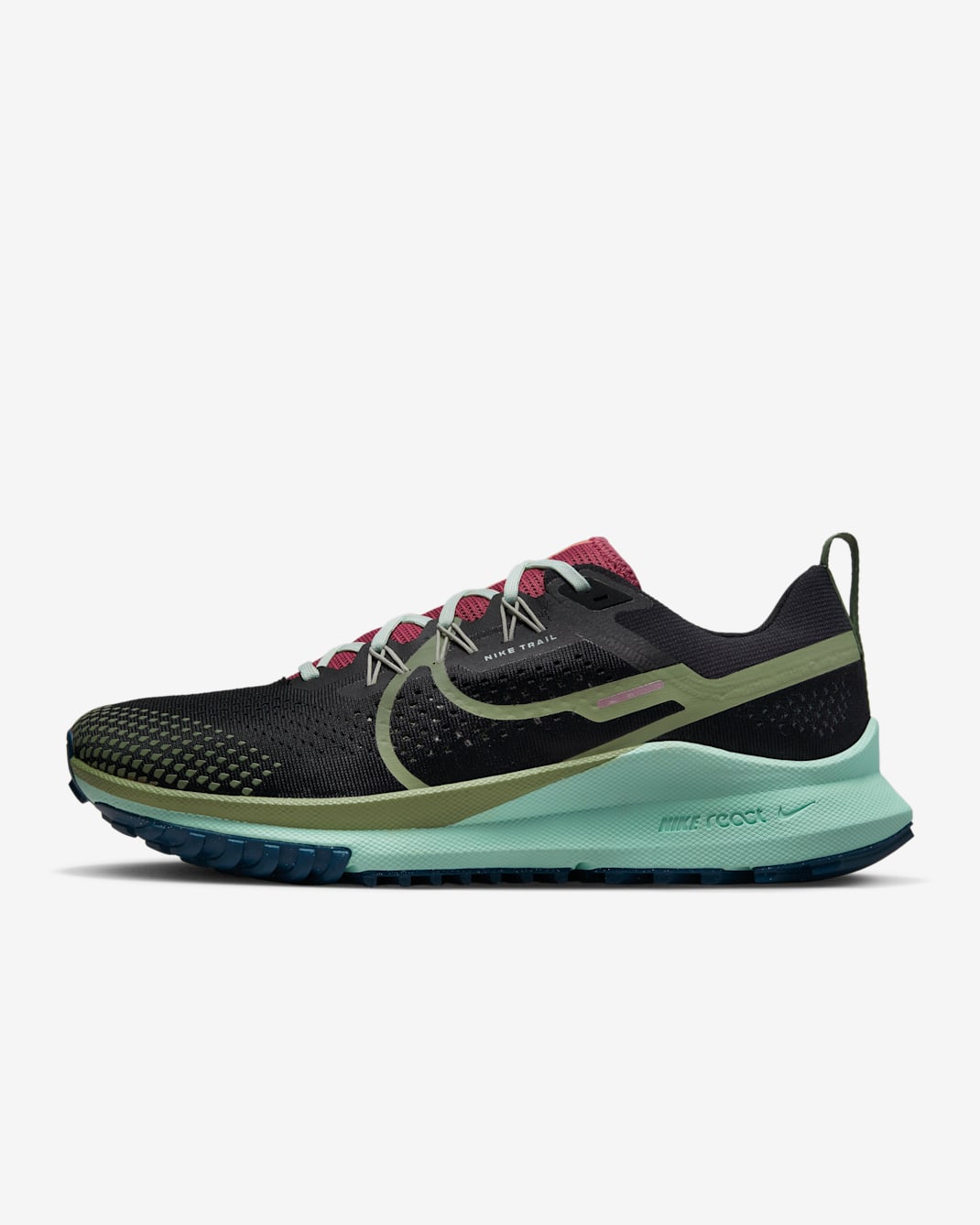 Nike Pegasus Trail 4 Men's Trail-Running Shoes - Black/Canyon Rust/Mint Foam/Alligator