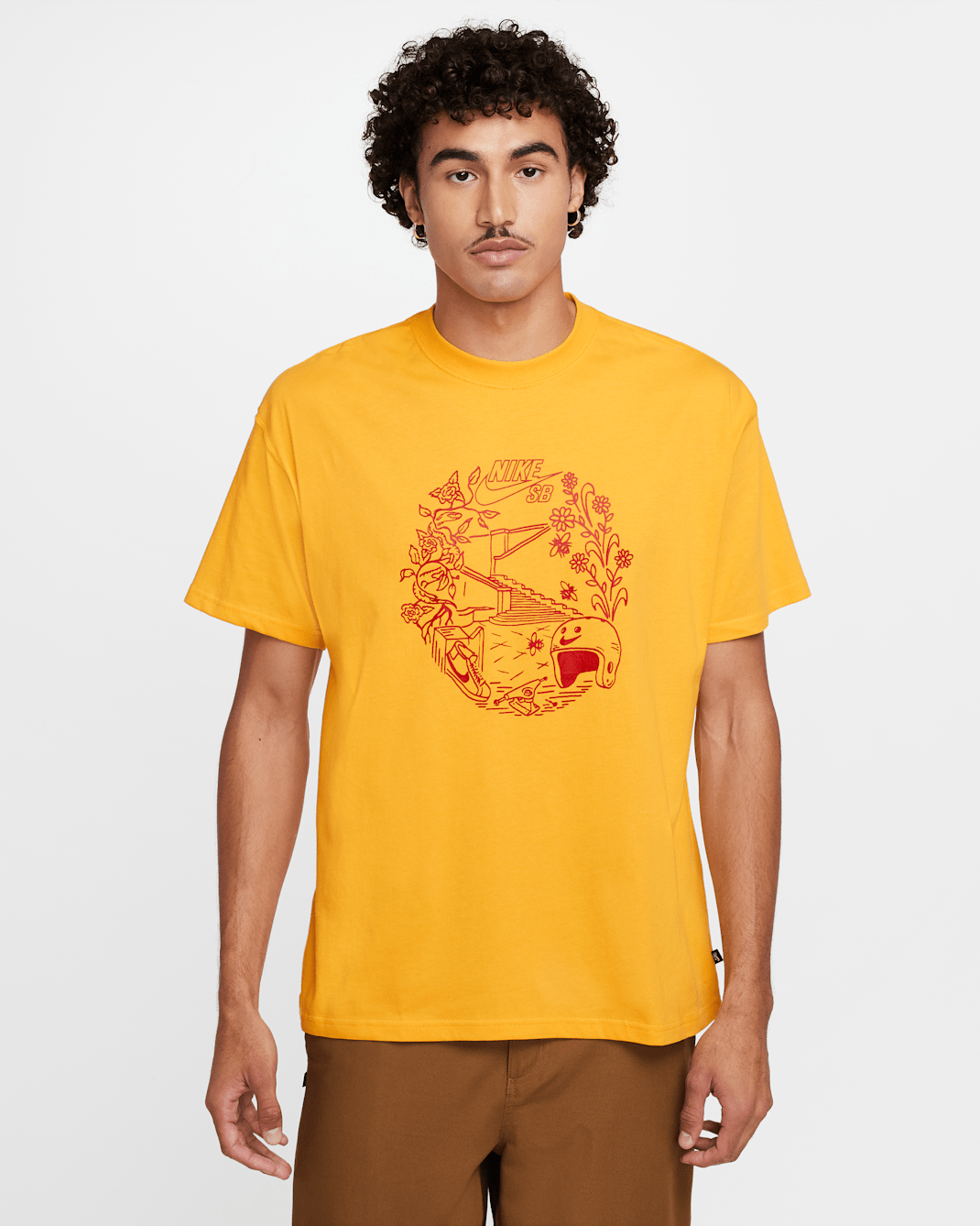 Nike SB T-Shirt - University Gold