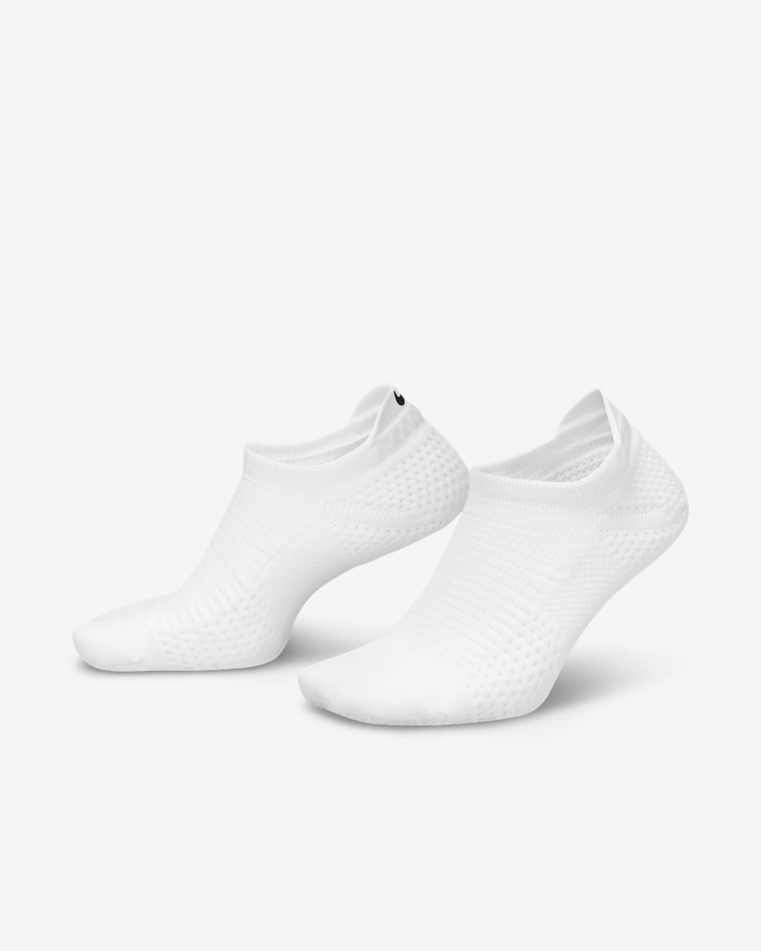 Nike Unicorn Dri-FIT ADV gepolsterte No-Show-Socken (1 Paar) - Weiß/Weiß/Schwarz