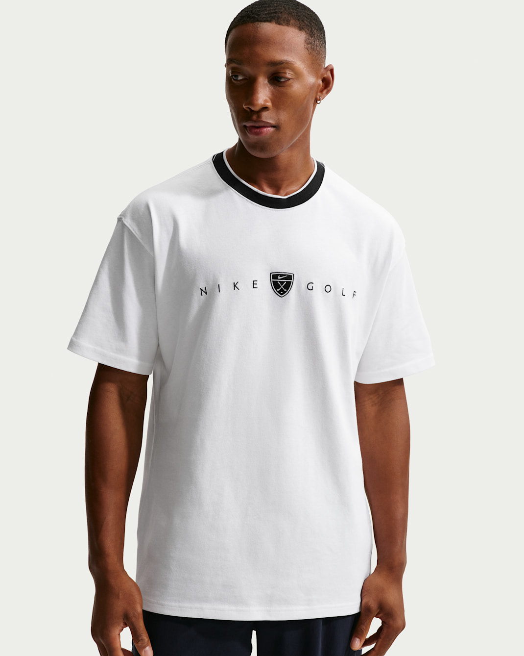 Nike Men's Loose-Fit Golf T-Shirt - White